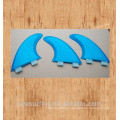 New season blue color hex featured beauty design fins of FCS /FCS II base on surfboards